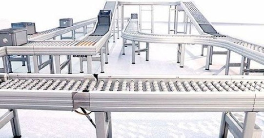 material handling system, conveyor system, roller conveyor, avancon, application OTU (omni directional transfer units),easy controlled conveyor system, intralogistics solutions, automated logistics, flexible conveyor systems, flexible material handling systems, high performance materials handling systems,