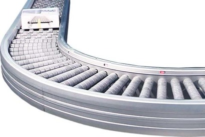 roller conveyor curve, warehouse automations and distributions,sorters for small and big boxes,new technology intralogistics